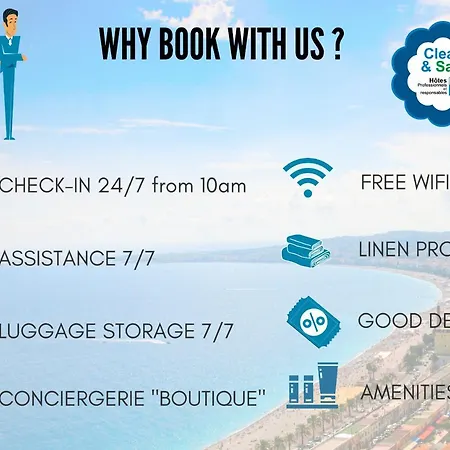 Nestor&jeeves - Anglican Terrasse - - Very Close Sea * Νίκαια